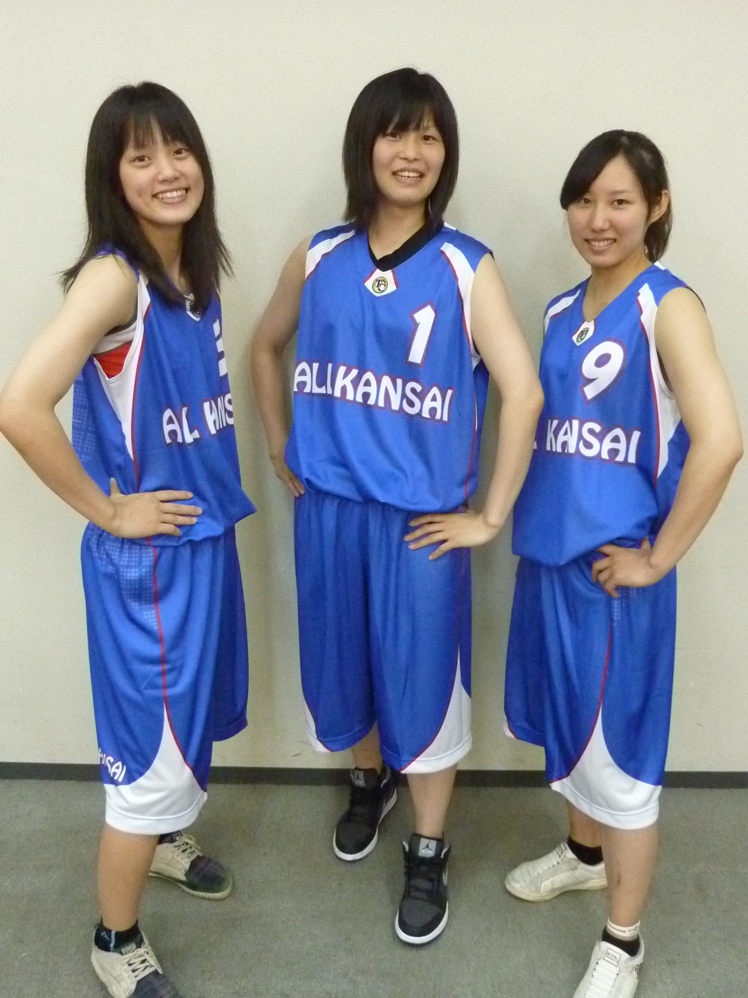 選抜ユニフォーム発表 2011関西女子選抜バスケ